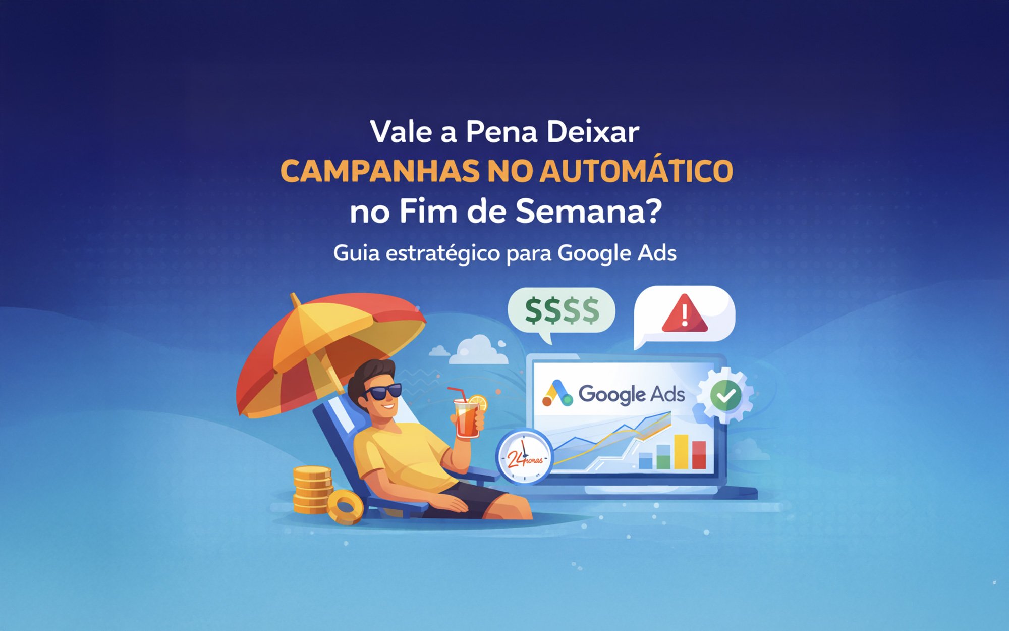 Suas campanhas estão no automático no fim de semana, mas estão gerando resultado?